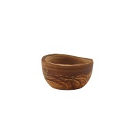 Olive Wood Rustic Dip Pot